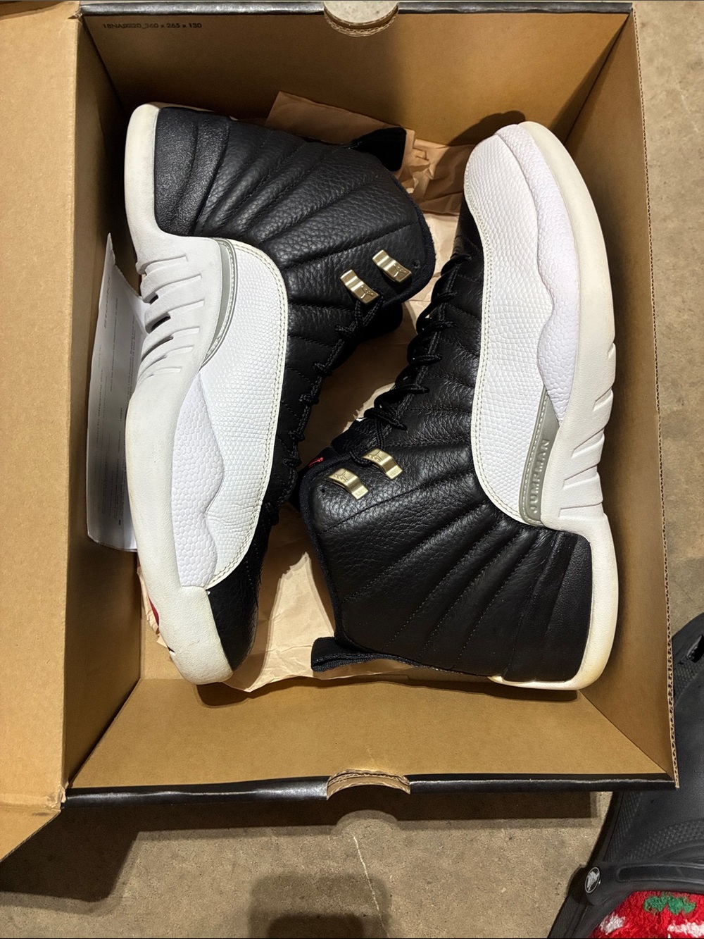 Jordan Black White Retro High Basketball Sneakers